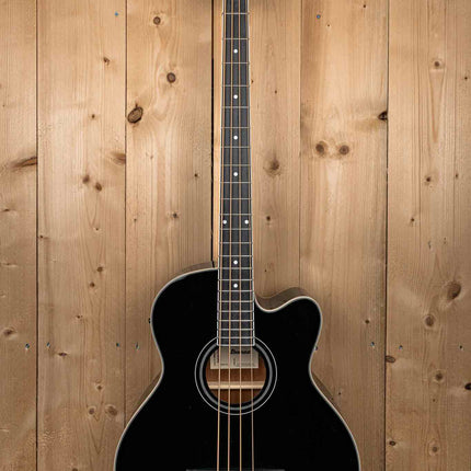 Ibanez Elektrisch/ Akoestisch Bass Gitaar zwart - AEB8EBK