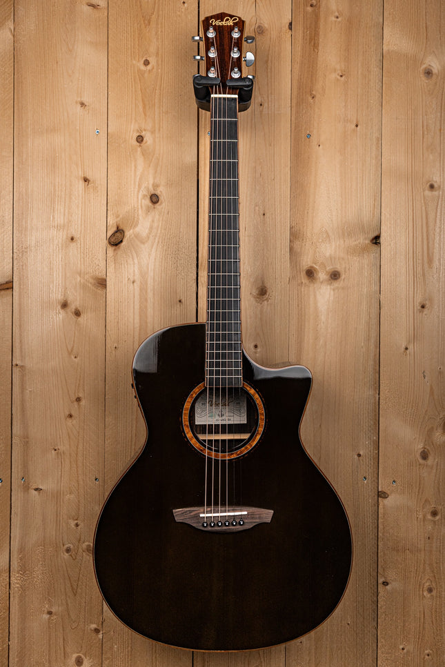 Veelah V5-GACE BK – Premium Grand Auditorium Akoestisch- Elektrische Gitaar