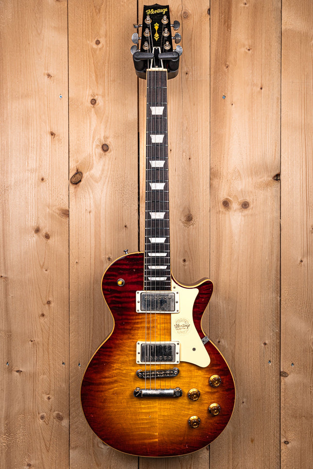 Heritage H-150 Custom Shop Core Collection, Dark Cherry Sunburst Aged (Occasion)