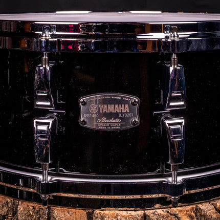 Yamaha Absolute hybrid maple Snare Black
