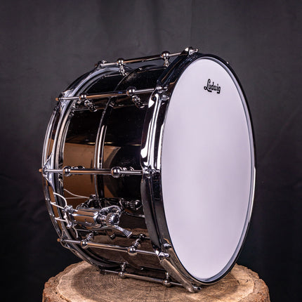 Ludwig Universal Black-to-Black Brass LU6514C Chrome-Plated 14" x 8"