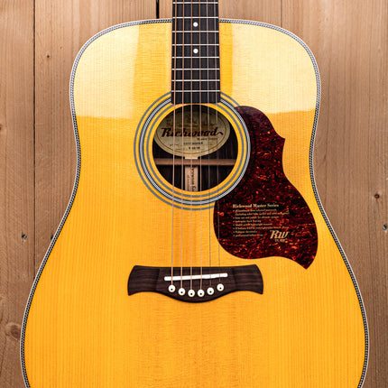 Richwood Master Series handgemaakte dreadnought gitaar D-65-VA
