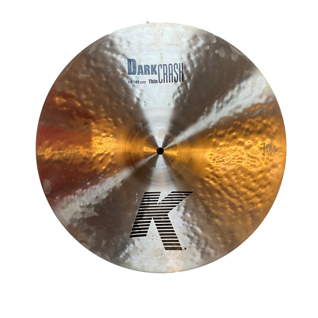 18" Zildjian K Dark Thin Crash