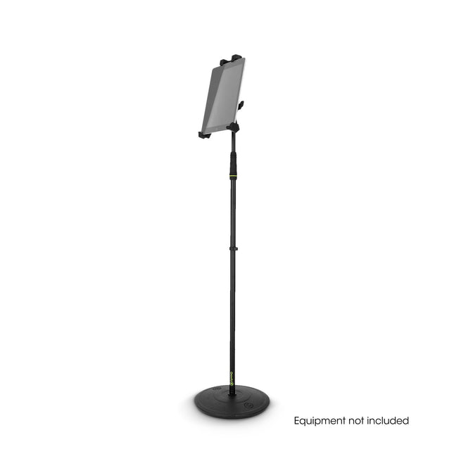 Gravity Traveler tablet holder and microphone stand with round base - MA T TH 02 SET 1