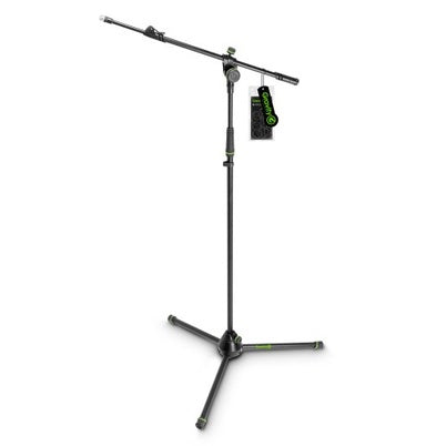 Gravity MS 4322 B  Microphone Stand with Folding Tripod Base and 2-Point Adjustment Telescoping Boom