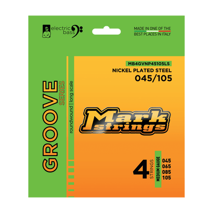 Markbass Groove Series MB4GVNP45105LS Bas Gitaar Snaren 45-105