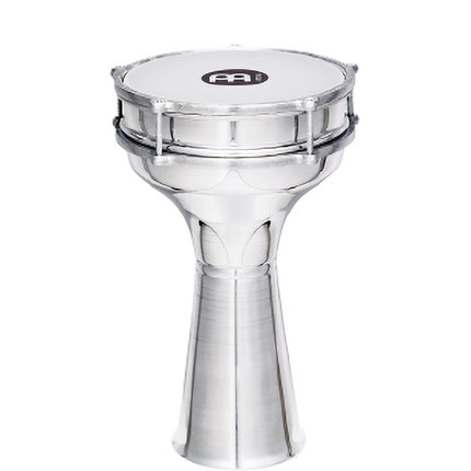 MEINL Percussion Darbukas - Aluminum Series 8" Aluminum Darbuka, Plain - HE-104