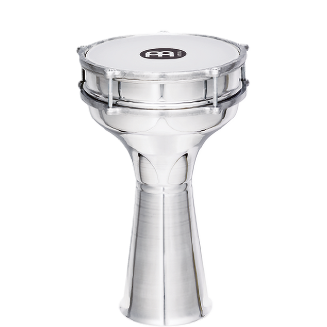 MEINL Percussion Darbukas - Aluminum Series 8" Aluminum Darbuka, Plain - HE-104