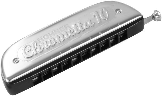 HOHNER Mondharmonica, Chrometta 10, C
