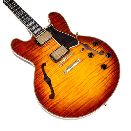 Heritage Custom Shop 40th Anniv. H-555, Almond Burst