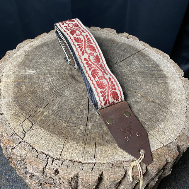 Holy Cow Real Vintage strap Grapevine red