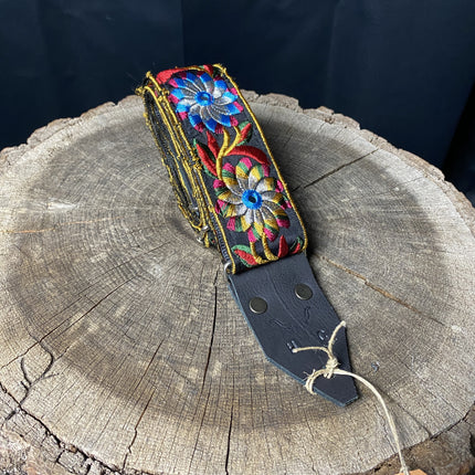 Holy Cow Custom Mirror flower Black