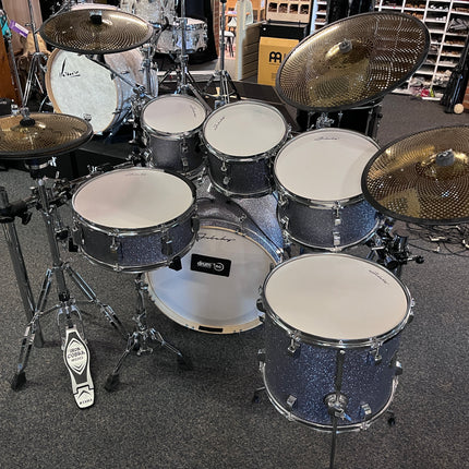 Jobeky E-Drums inclusief rack, cymbals, Roland TD-20 module (occasion)