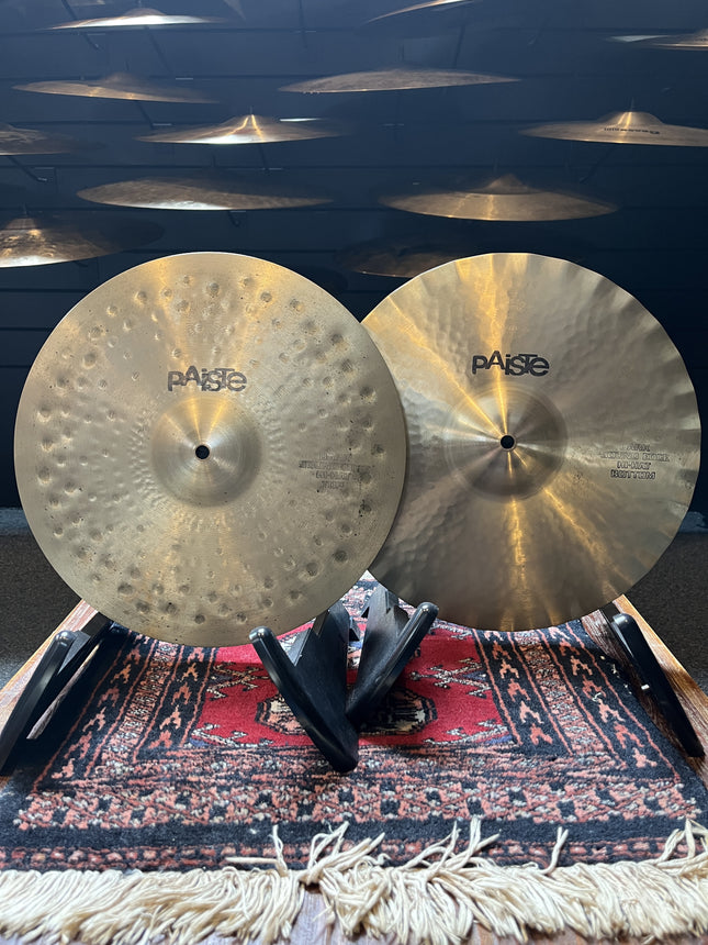 14" Paiste Dark Sound Edge Hihat 70's (occasion)
