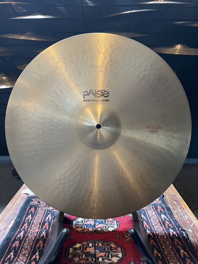 20" Paiste Formula 602 Medium Ride (occasion)