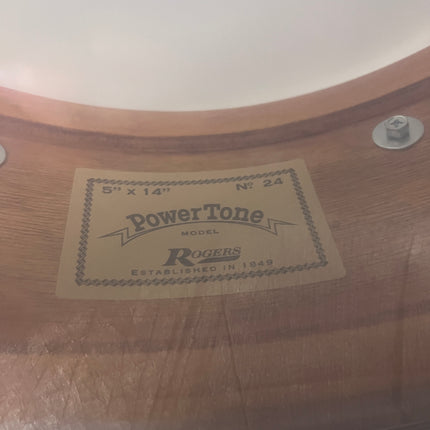 Rogers Powertone 14" x 5" Maple snare