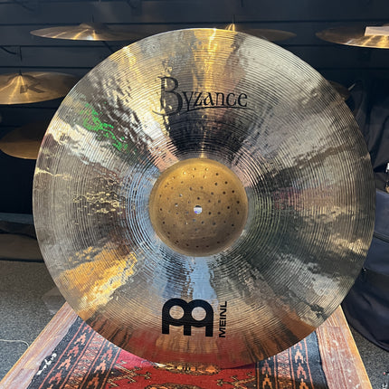 22" Meinl Byzance Polyphonic Brilliant Ride B22POR-B