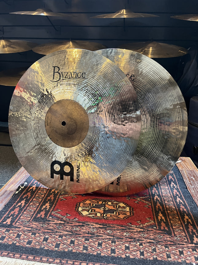 15" Meinl Byzance Polyphonic Brilliant Hihat B15POH-B