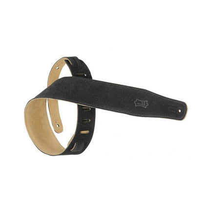 Levy's Wide suede guitar strap LEV-MS26-BLK