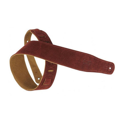 Levy's Wide suede guitar strap LEV-MS26-BRG