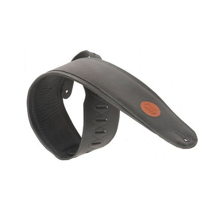 Levy's Garment leather bass guitar strap LEV-MSS2-4-BLK