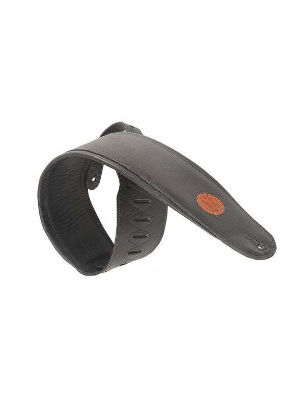 Levy's Garment leather bass guitar strap LEV-MSS2-4-BLK