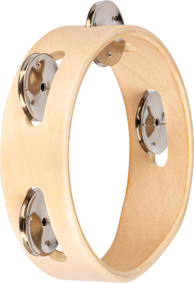 Meinl 6'' Row Tambourine Natural Nino percussions NINO941