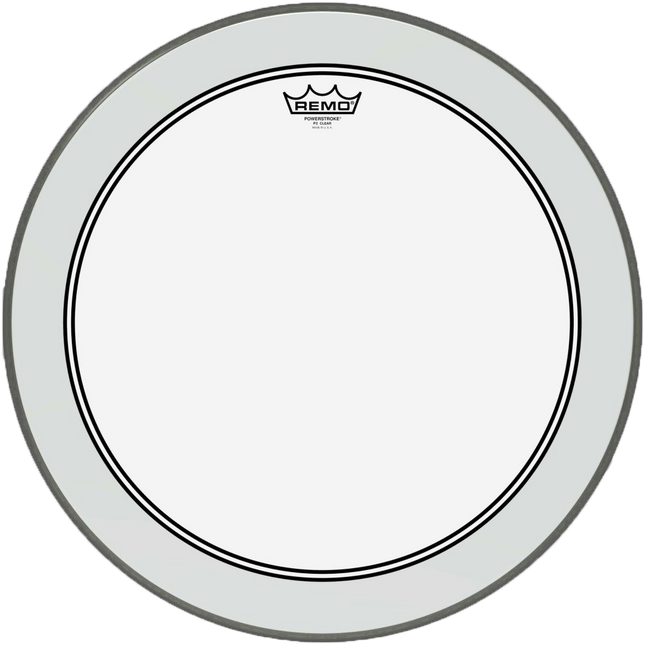 Remo 20" Powerstroke 3 Clear Bass