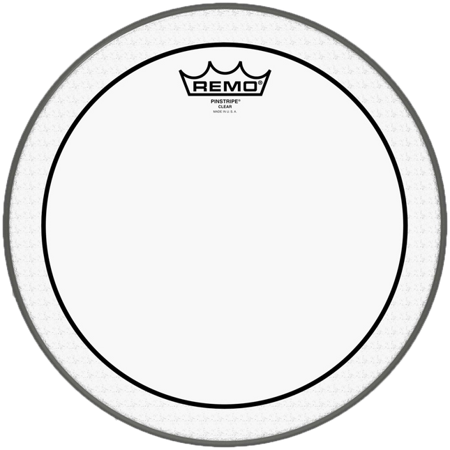 12'' Remo Pinstripe Clear