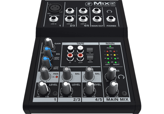 MACKIE - SMK MIX5 MIX - Compact 5 kanale, 8 inputs
