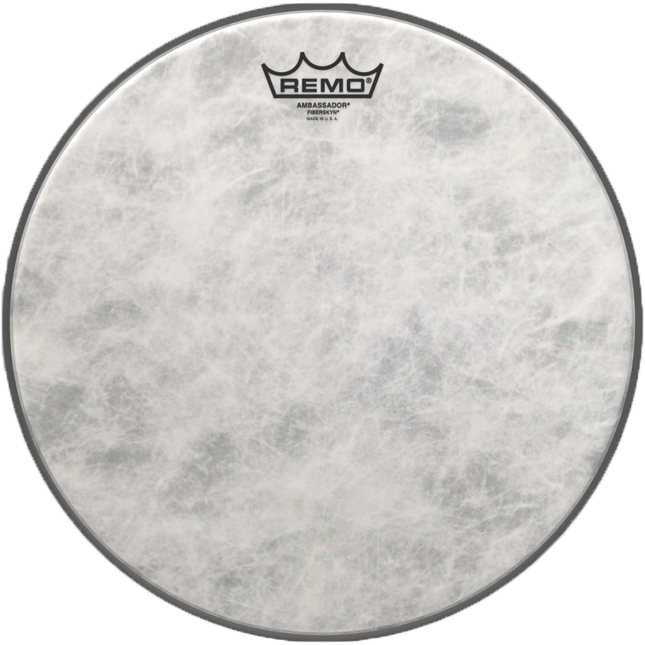 13" Remo Ambassador Fiberskyn