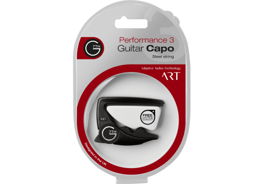 Performance 3 Steel String Black G7TH