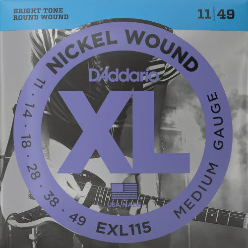 D'Addario EXL115 Snaren Voor Elektrische Gitaar 11-49