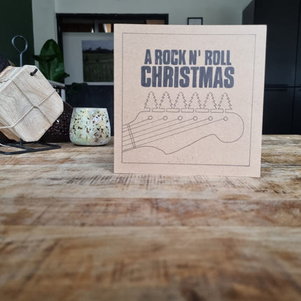 Kerstkaart BySam "Rock N Roll Christmas"