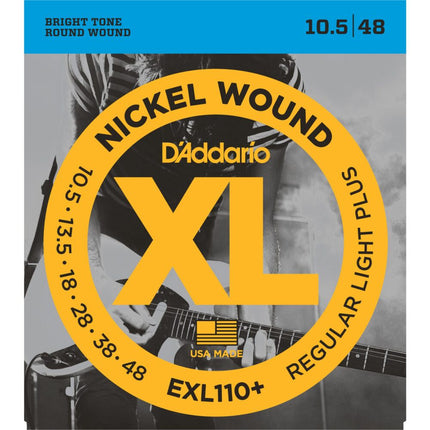 D'Addario EXL110+ Snaren Voor Elektrische Gitaar 10.5-48