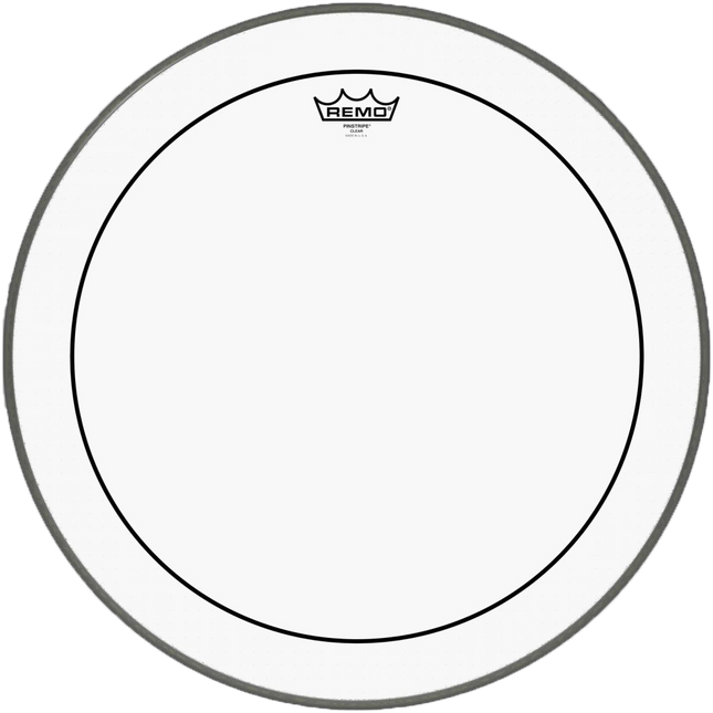 14'' Remo Pinstripe clear