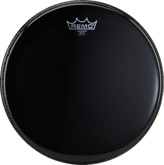 13" remo emperor Ebony