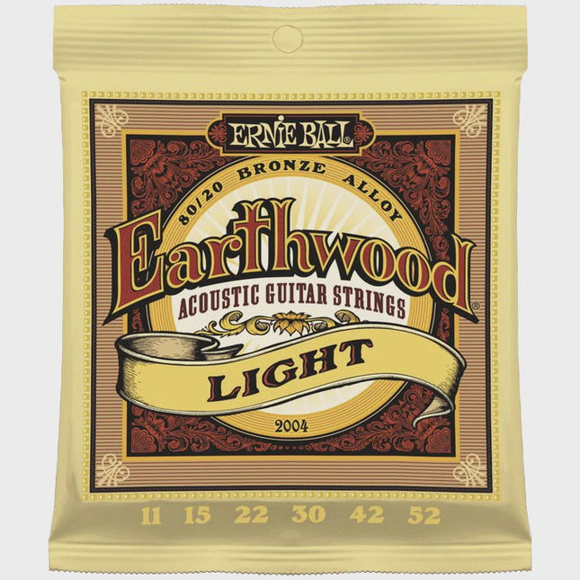 Ernie Ball 2004 Snaren Earthwood 80/20 Bronze Light