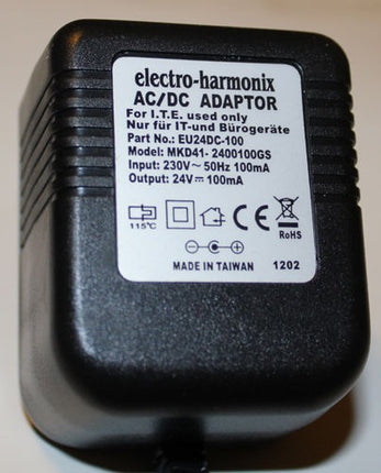 Electro-Harmonix 24V / 100 mA Power Adaptor