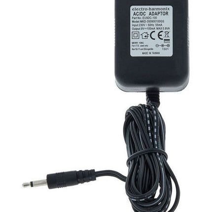 Electro-Harmonix 9V / 100 mA Power Adaptor w/ jack plug