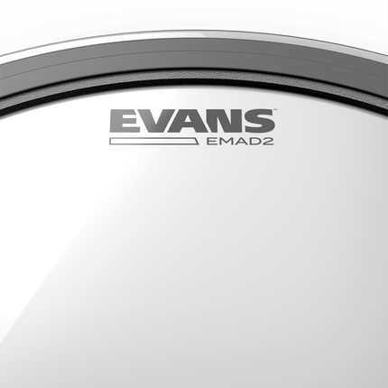 22'' Evans EMAD2 Clear Bass Drumhead