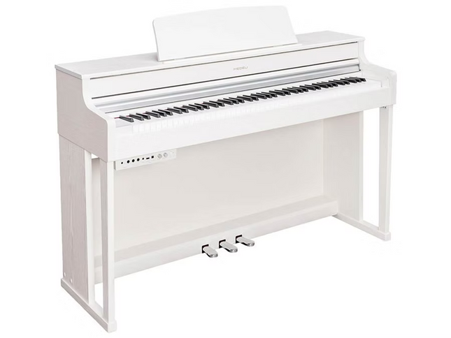 Medeli UP405E digitale piano - G3P klavier met OLED display, wit