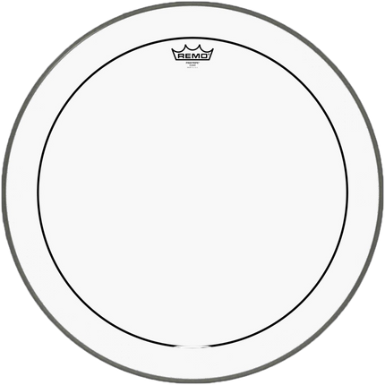 22'' Remo Pinstripe clear