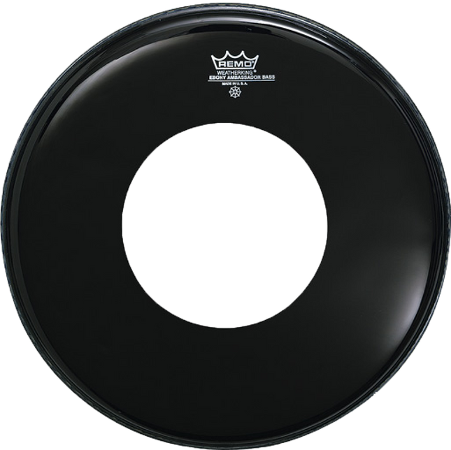 24'' Remo Ambassador ebony