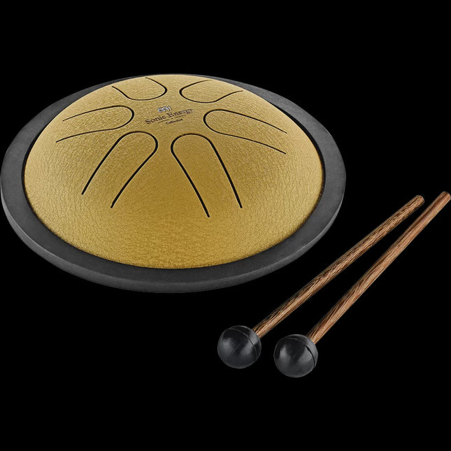 Meinl Sonic Energy Mini Steel Tongue Drum, B Major, Gold