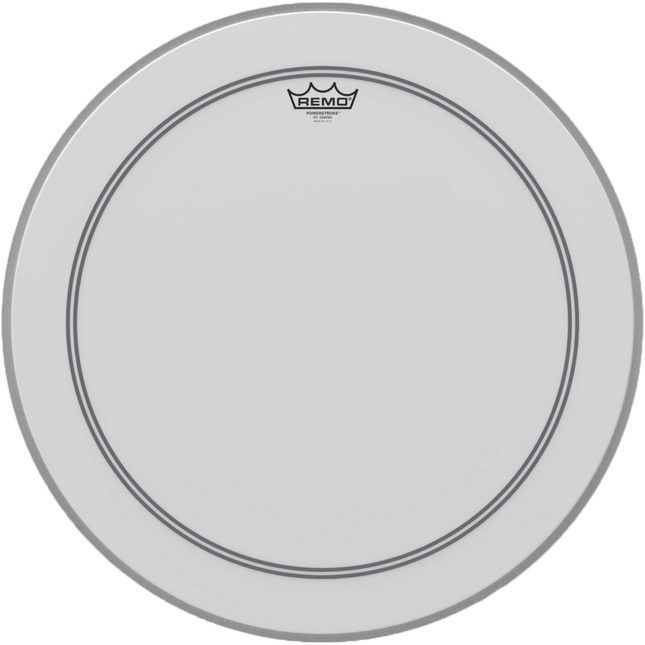 Remo 22" PWRSTRK.3 RUW WIT BAS+ DOT - P3-1122-C2