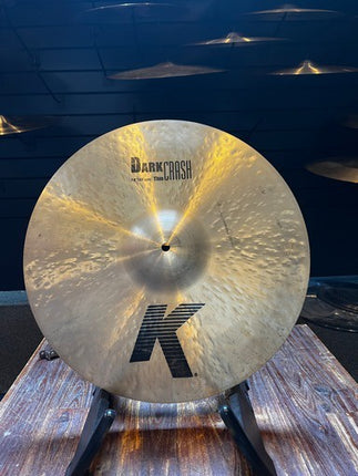 18" Zildjian K Dark Thin Crash (occasion)