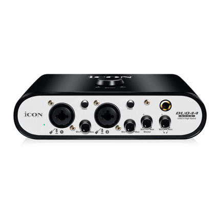ICON DUO44 LIVE – Krachtige en Flexibele Audio-Interface voor Streaming en Opnames