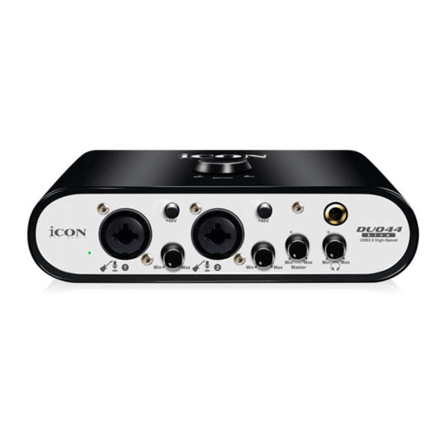 ICON DUO44 LIVE – Krachtige en Flexibele Audio-Interface voor Streaming en Opnames