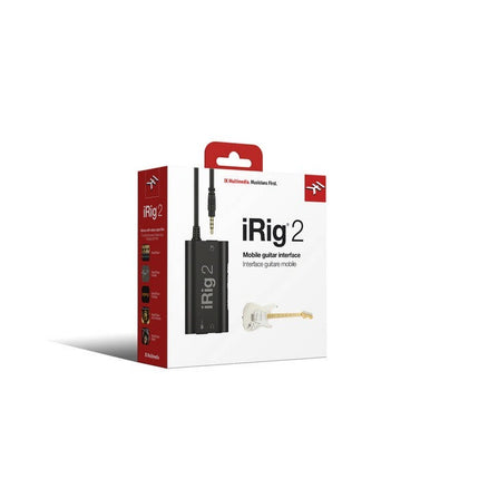 IK Multimedia iRig 2 gitaar/bas interface voor iOS en Android